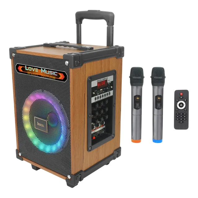 Hoco.® Ha2 Bocina Con Karaoke Portatil Inalambrico