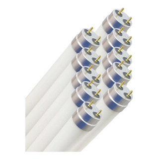 Pack X 10 Tubos Led Vidrio 18w = 36w 120cm Luz Cálida Macro Color De La Luz 3000k Pack X 10 Tubos Led Vidrio 18w = 36w 120cm Luz Cálida Macro Color De La Luz 3000k