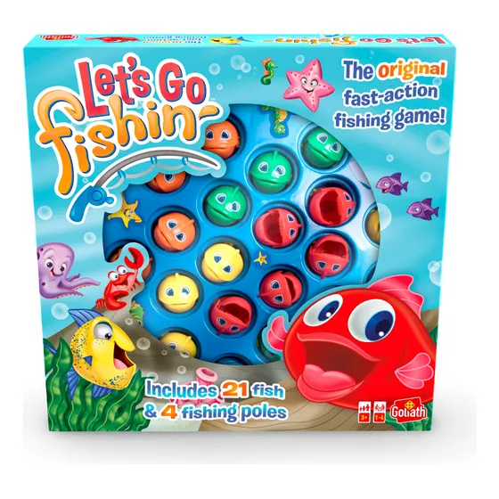 Juego De Mesa Lets Go Fishin Clasico