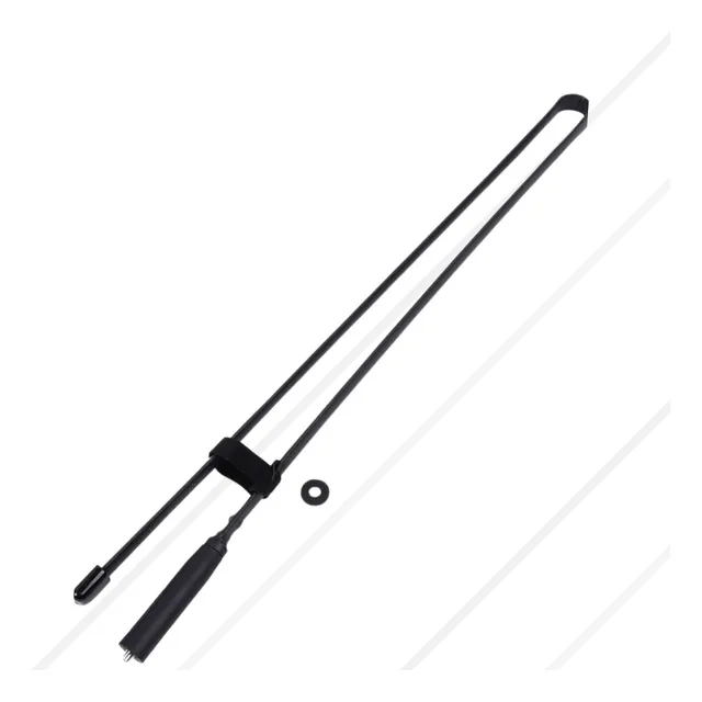 Antena Dual Band Tatica Flexivel 1,03cm Resistente Uv5r 777s