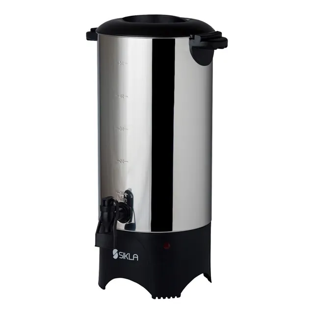 Cafetera De Filtro Sikla Cb-07 - 7lts./50 Pocillos Color Negro