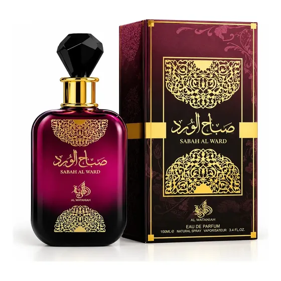 Sabah Al Ward Al Wataniah Perfume Árabe Feminino EDP 100ml
