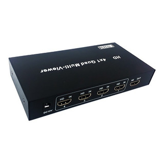Multi-viewer 4x1 Switch 4 Imagens Em 1 Tela 1080p C/nf-e Multi-viewer 4x1 Switch 4 Imagens Em 1 Tela 1080p C/nf-e