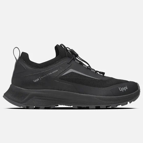 Zapatilla Hombre Light Knit Negro Lippi I26