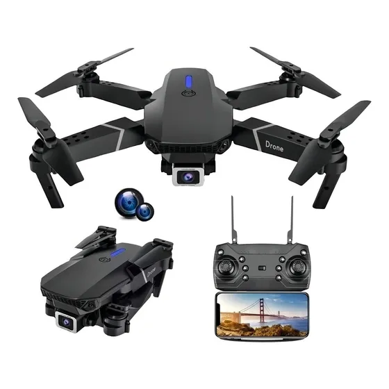 Película fotográfica Full HD de dron profesional con cámara dual 4k