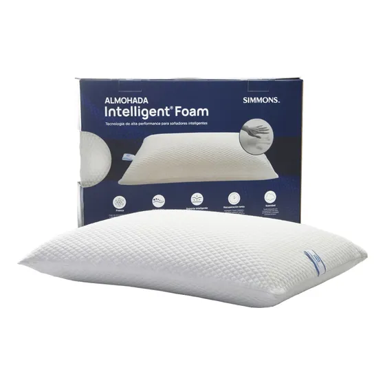 Almohada Simmons Intelligent Foam 60x40 Espuma Viscoelastica