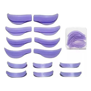 4 Pares + 3 Inferiores Pad (molde) De Silicone Estilo Russo 4 Pares + 3 Inferiores Pad (molde) De Silicone Estilo Russo