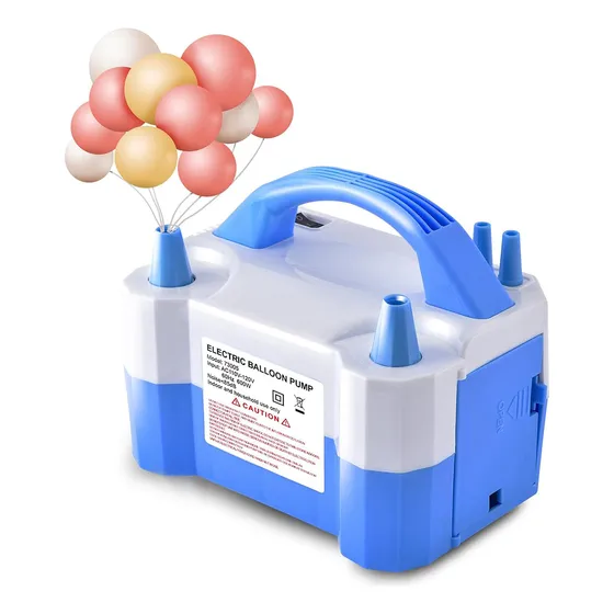 Inflador De Globos Eléctrico Portátil Para Fiesta Con Cable