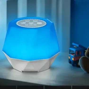 Luz Noturna Ruído Branco Portátil Com Timer Para Dormir