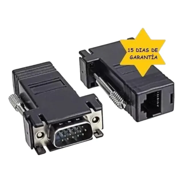 Extension Vga A Rj45 Red Adaptador 38 Mts Extensor Cable Utp