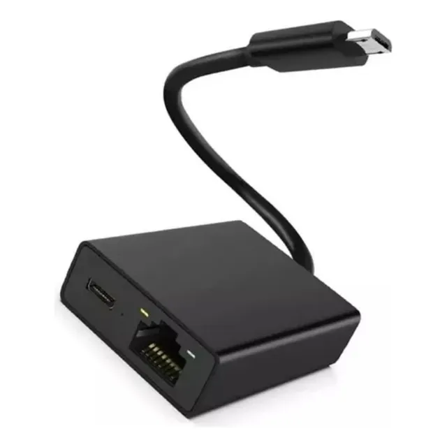 Adaptador De Red Ethernet Para Firetv Stick Onn Android Tv