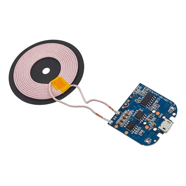 Modulo Carga Inalambrica Celular Dc 5v 1a 10w Color Azul