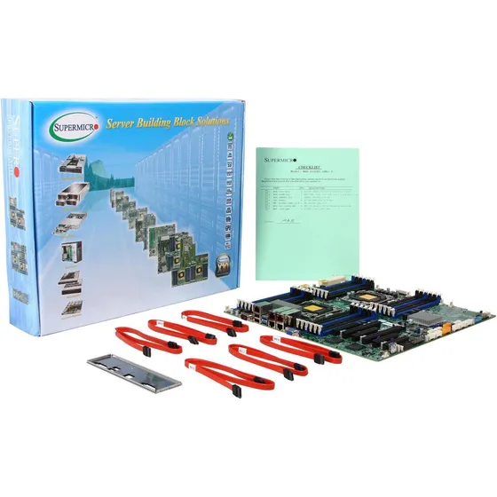 Mother Supermicro Dual Xeon 2011 Ddr4 Nuevo Completo En Caja