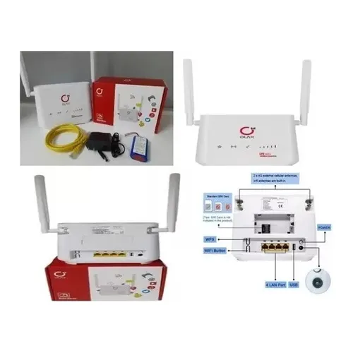Router Olax Ax5 Pro Lte Blanco 300 Mbps Inalámbrico