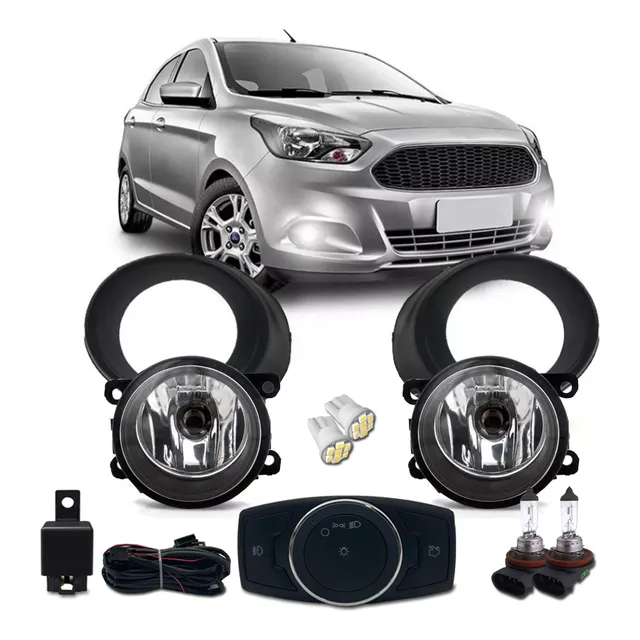 Kit Farol De Milha Ford Ka Ka+ 2015 2016 2017 2018 
