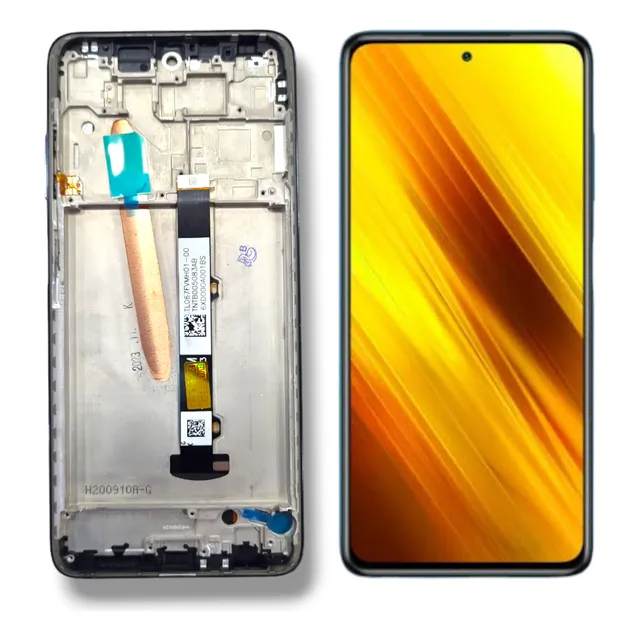 Tela Display Compatível Com Poco X3/x3 Pro Com Aro
