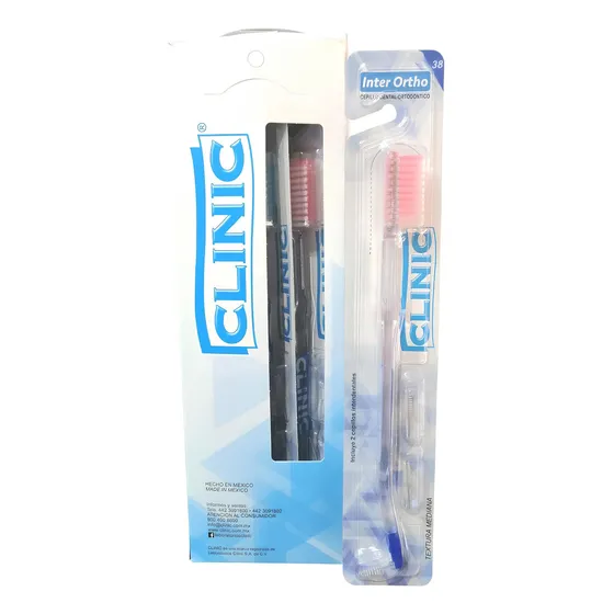 Clinic Cepillos dentales 38 medio pack