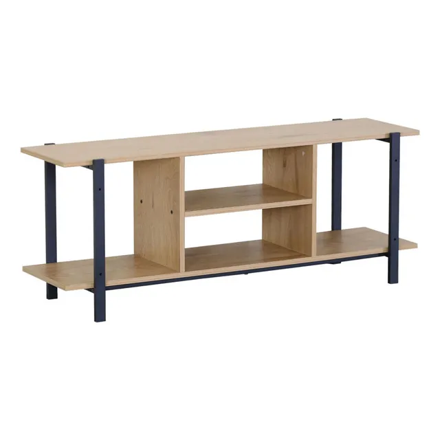 Mesa Para Tv Industrial Dos Niveles 55 Pulgadas Refaurelio