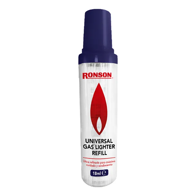 Ronson Gas Butano Recarga 18 Ml - Sin Vencimiento