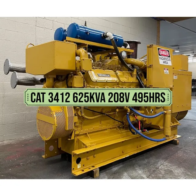 Generador Planta Caterpillar 3412 De 625kva 208v Con 495hrs