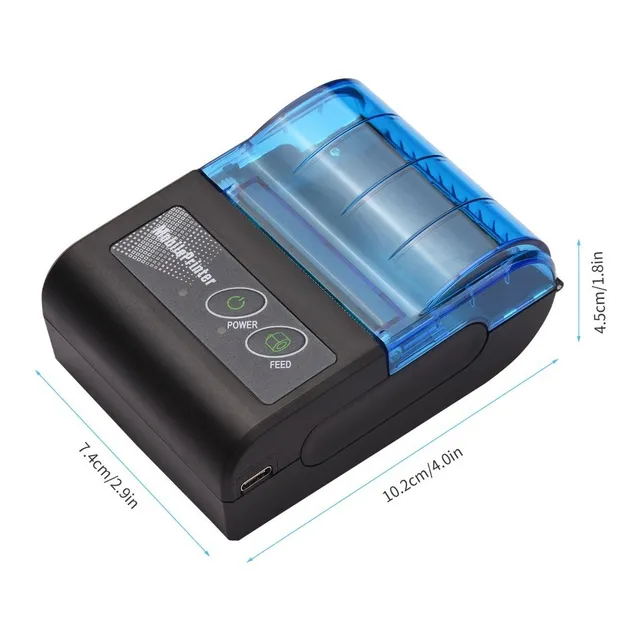 Impresora Mini Tickera Termica 58mm Usb Y Bluetooth Frm-5809
