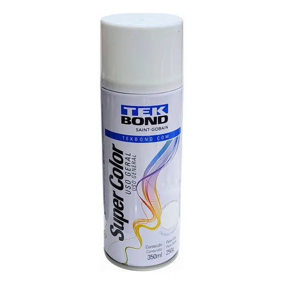 Imprimador en aerosol de uso general Tekbond Super Color, blanco