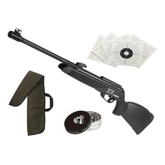 Rifle Aire Comprimido Gamo Black Bear Igt 5.5 Nitro Piston