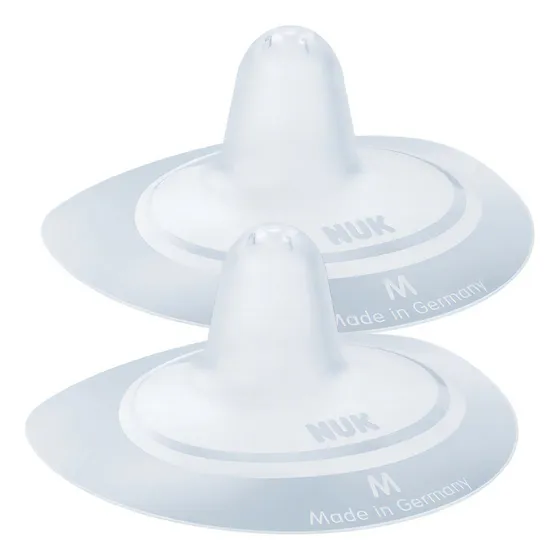 Pezoneras Para Amamantar Nuk De Silicona Ultra Fina Talle L