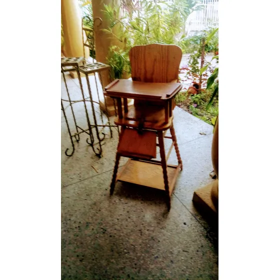 Sillas De Madera Para Bebe , Todo Tipo De Uso  25$