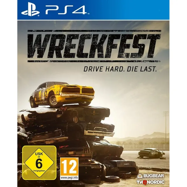 Wreckfest  Playstation 4  (ps4) Disco Fisico 100% Sellado