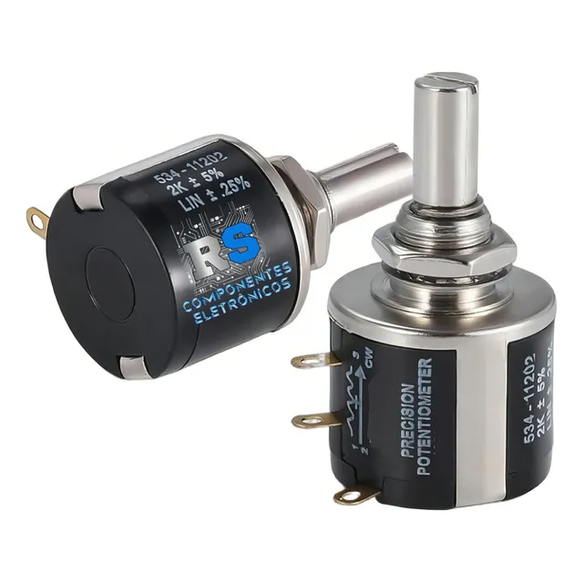 Potenciómetro multivoltio de 10 k 534-1-1-103 Spectrol Vishay