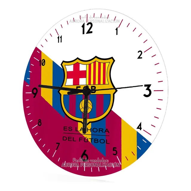 Reloj De Pared Cristal Equipos De Futbol Colombiano Global