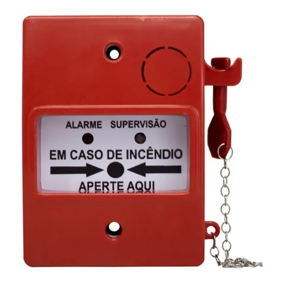  Botoeira Quebra Vidro Para Central De Alarmes