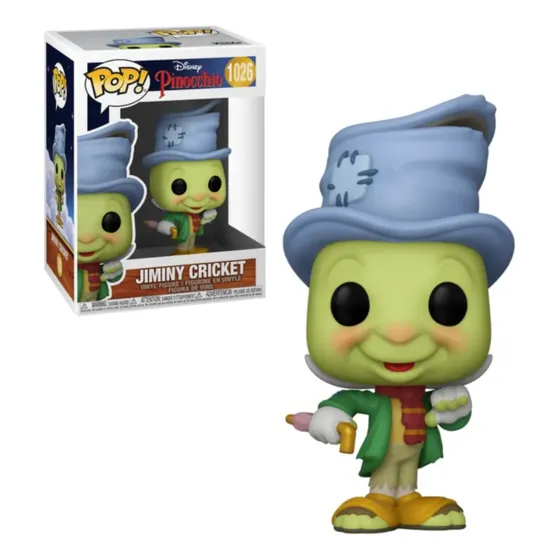 Funko Pop Pinocho - Jiminy Cricket Pepe Grillo #1026 Disney