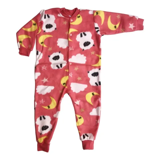Pijama Macacão Soft Tamanhos 12 (p), 14 (m) E 16 (g)