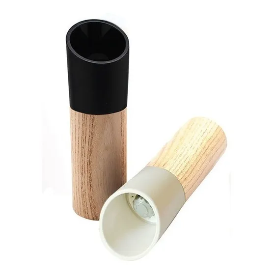 Pimentero Molinillo De Madera Decorativo Graduable 16cm