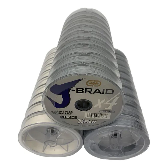 Multifilamento Pesca J Braid 4 Hebras Todas Las Medidas Colo