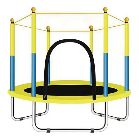 Mini Trampolin - Cama Elastica Pequeña Para Niños Amarillo