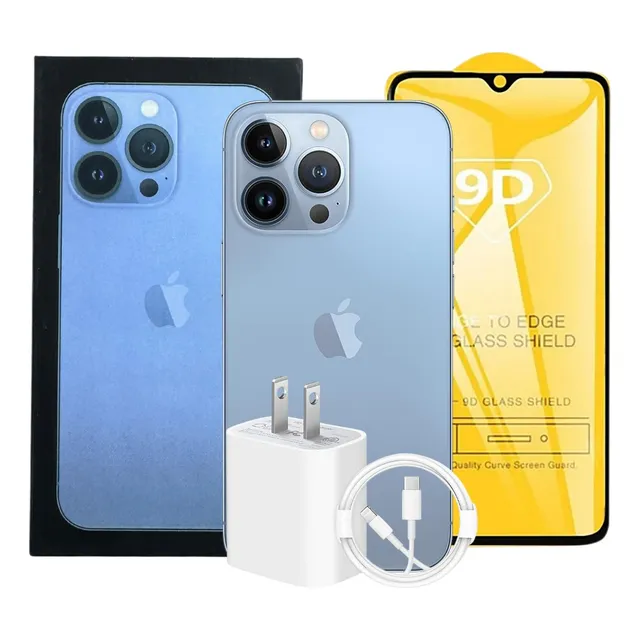 Apple iPhone 13 Pro Max (128 Gb) - Azul Con Caja Original 