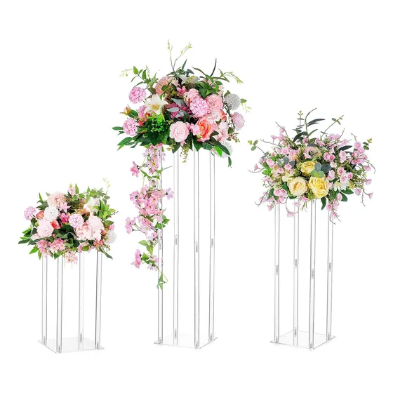 3pcs Decoración Para Fiestas Adecuado Para Colocar Flores