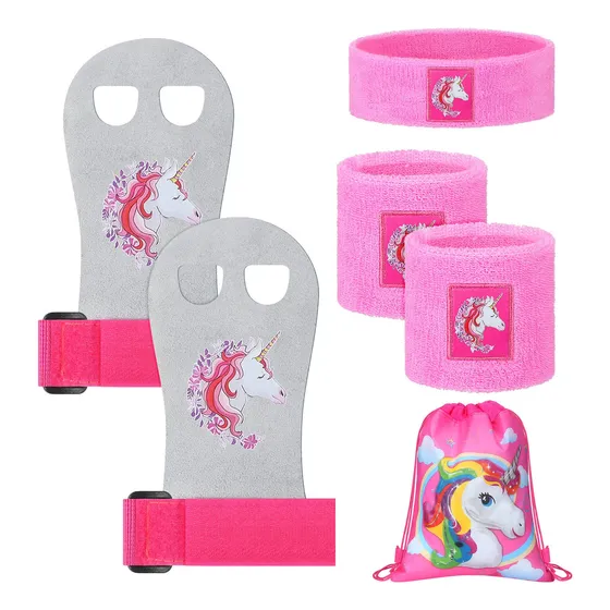 5 Pulsera Gimnasia Banda Para Sudor Niña Niño Jovene