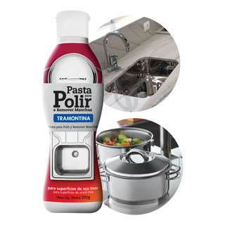 Pasta Para Polir E Remover Manchas Do Aço Inox - Tramontina Pasta Para Polir E Remover Manchas Do Aço Inox - Tramontina