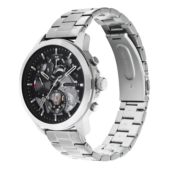 Reloj Tommy Hilfiger Henry Para Hombre De Acero 1710477 Ss