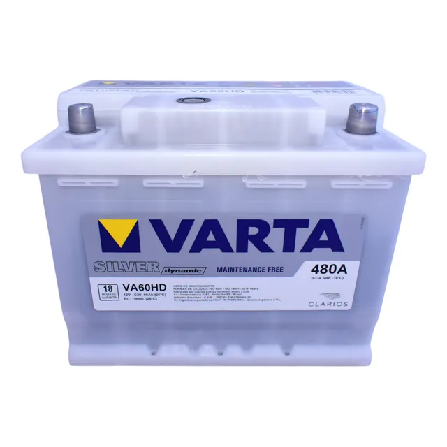 Bateria 12 X 75 Alta 12v 60ah Varta Va60hd