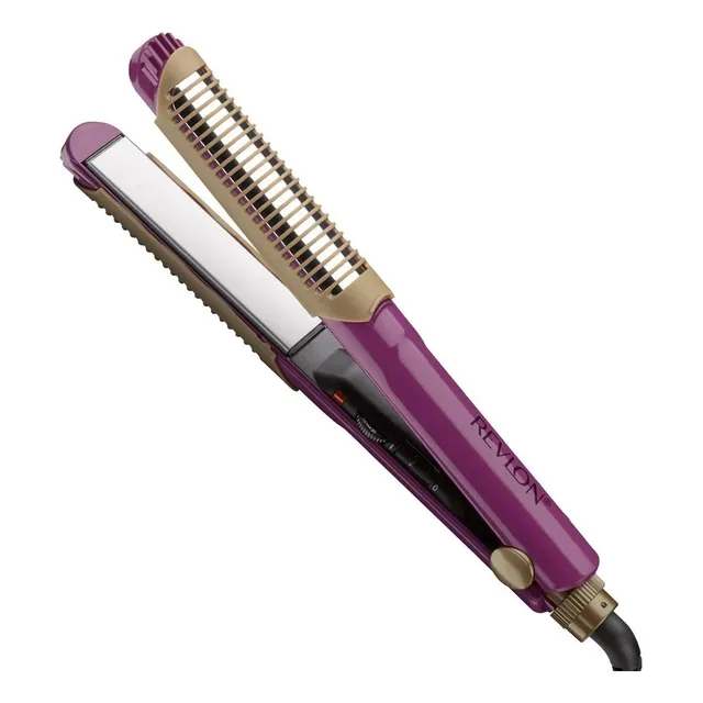 Plancha de cabello Revlon Nutrifusion 1" Straight RVST2123 violeta