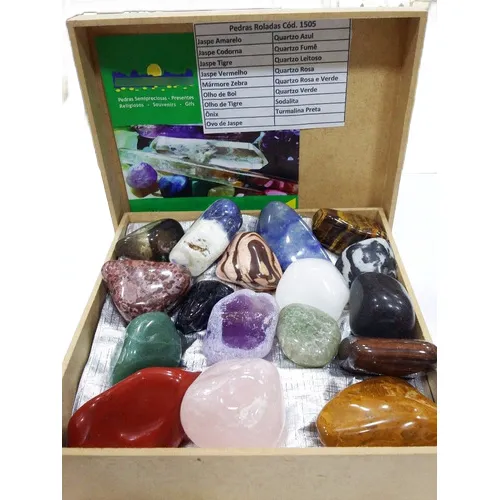 Coleção 17 Pedras Preciosas Grandes Ametista Quartzos Ágatas