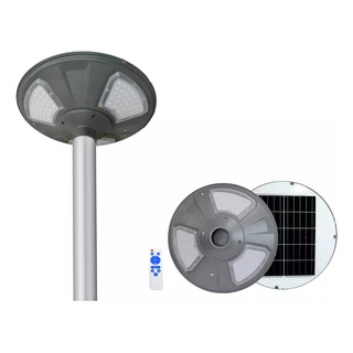 Lampara Solar Punta Poste 400w Led Suburbana Con Brazo Lampara Solar Punta Poste 400w Led Suburbana Con Brazo