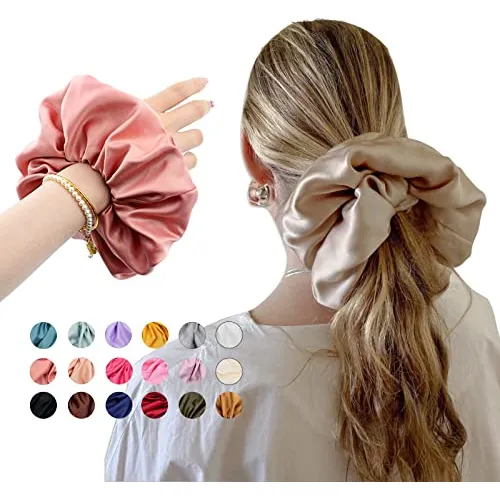 Chloven 18 Colores Xxxl-large Jumbo Scrunchies Nvpba
