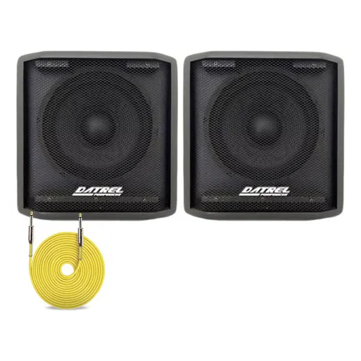Kit Sub Grave Woofer Ativo + Passivo 600 Watts Profissional