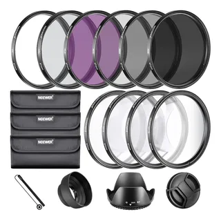 Neewer 67mm Kit Completo De Accesorios De Filtro De Lente